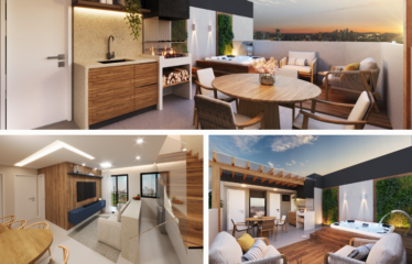 SMART LIVING CAMPESTRE (40M²) 2 DORM (SUÍTE) – 1 VAGA – BAIRRO CAMPESTRE