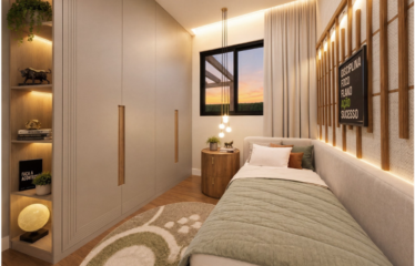 SMART LIVING CAMPESTRE (40M²) 2 DORM (SUÍTE) – 1 VAGA – BAIRRO CAMPESTRE
