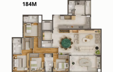 OPERA – 137 e 184 M² – 3 E 4 DORM – 3 OU 4 VAGAS – SANTA PAULA