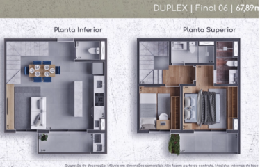 HOME PARK JARDIM DUPLEX (90 e 136m²) – 2 E 3 DORM (SUÍTE) – 2 OU 4 VAGAS – JARDIM