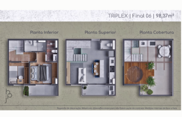 HOME PARK JARDIM DUPLEX (90 e 136m²) – 2 E 3 DORM (SUÍTE) – 2 OU 4 VAGAS – JARDIM