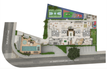 WIN – Av. Bpo. César Dacorso Filho- 57 M²-2 DORM(SUÍTE)- 1 VAGA –  RUDGE RAMOS
