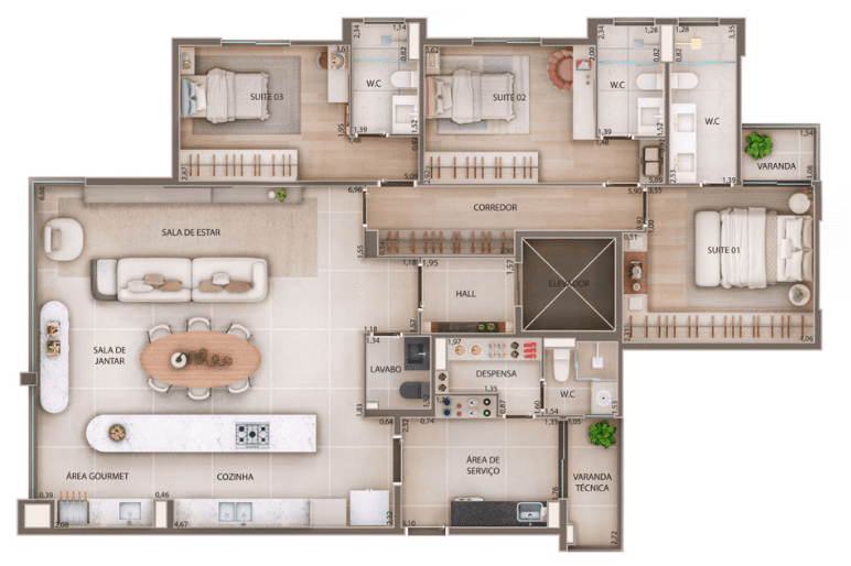 Imagem da planta baixa