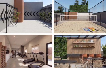 PARK MONUMENTAL – RUA JURUA (46 E 47M²) – 2 DORM- 1 VAGA – VILA ELDIZIA