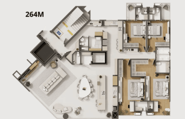 ESSENCE RESIDENCE – CENTRO – 264M² – 4 SUÍTES – 4 VAGAS