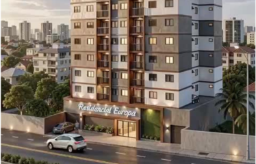 RESIDENCIAL EUROPA  – 44 E 46M²- 2 DORM (SUÍTE) -0 OU 1 VAGA – JARDIM EUROPA