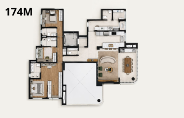 CASA PARQUE CERÂMICA – 133 E 174M² – 4 DORM – 2 A 5 VAGAS – CERÂMICA