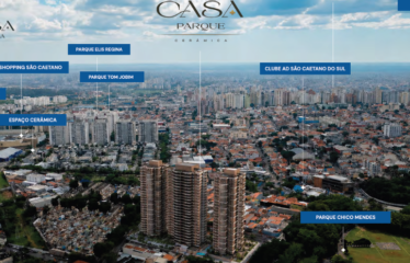 CASA PARQUE CERÂMICA – 133 E 174M² – 4 DORM – 2 A 5 VAGAS – CERÂMICA