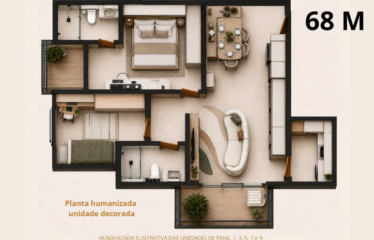 ESSENCE LIVING – 58 E 71m² – 2 DORM (SUÍTE) – 1 VAGA – VILA APIAI