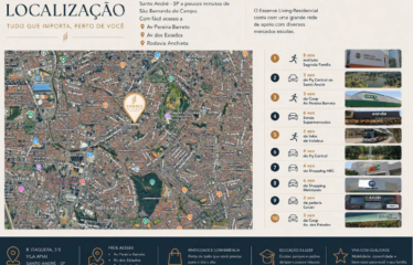 ESSENCE LIVING – 58 E 71m² – 2 DORM (SUÍTE) – 1 VAGA – VILA APIAI