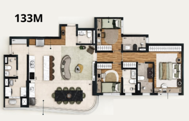 CASA PARQUE CERÂMICA – 133 E 174M² – 4 DORM – 2 A 5 VAGAS – CERÂMICA